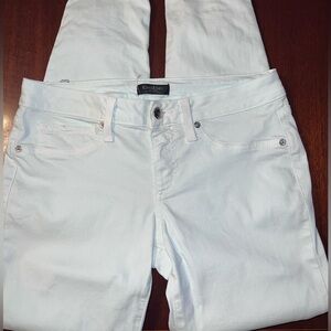 Bebe Women's Crisp White Skinny Jeans